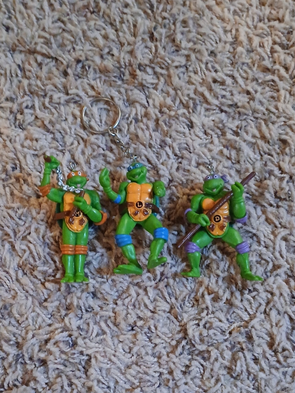 Teenage Mutant Ninja Turtles Action Figures - Green (Set of 3)